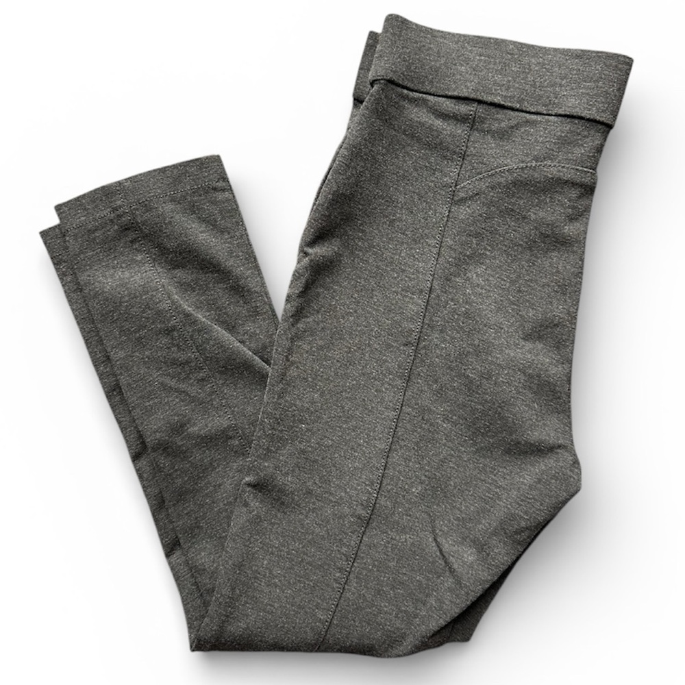 Anne Klein Charcoal Grey Ponte Pants
